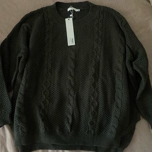 Millau dark green sweater from LF